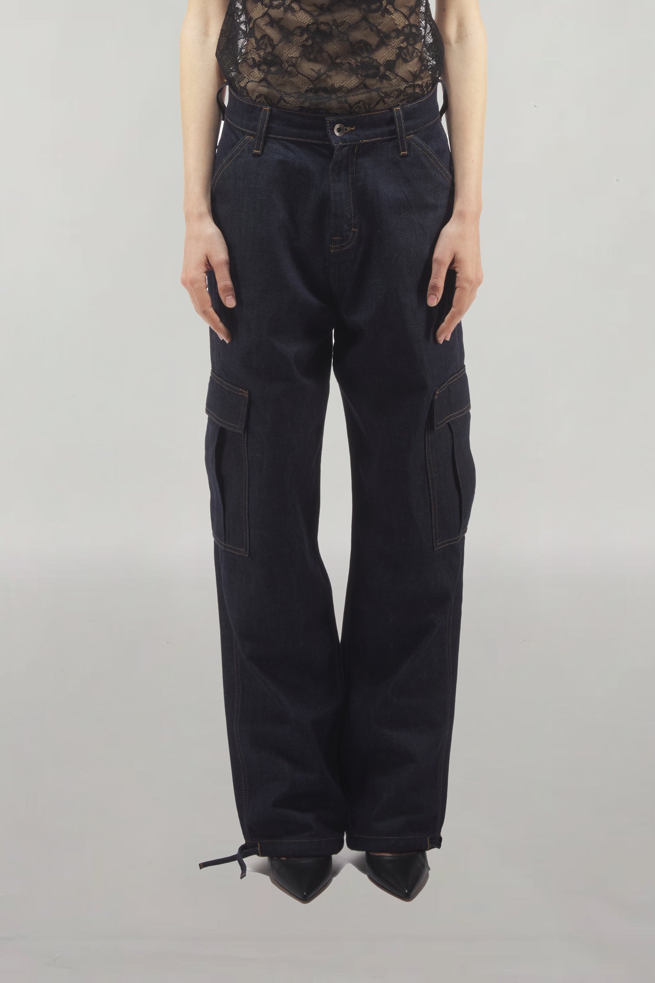 Pantalon cargo femme